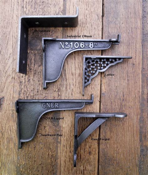 antique style metal shelf brackets|old style shelf brackets.